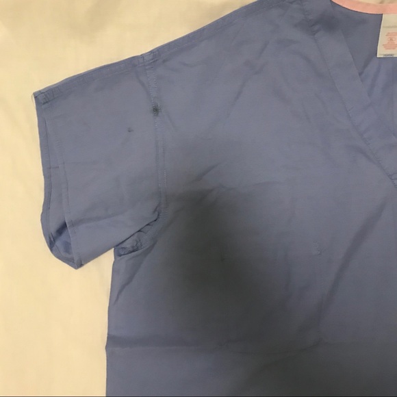 🔥SALE🔥 StandardTextile Blue Scrub Top - Picture 4 of 5